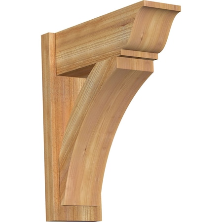 Ekena Millwork Thorton Rough Sawn Traditional Outlooker, Western Red Cedar, 8"W x 22"D x 26"H OUT08X22X26THR01RWR